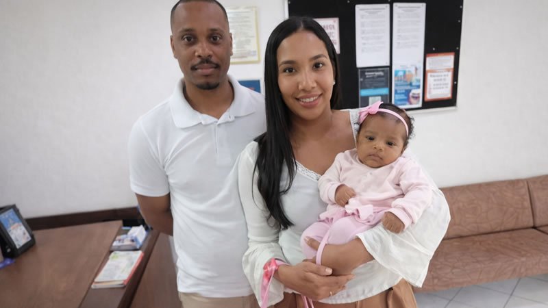 Entrega de Kit Natalidade